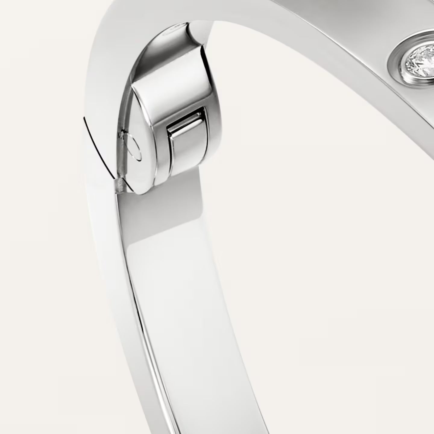 Bracelet LOVE, petit modèle, 10 diamants