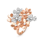 Bague Frivole, 8 fleurs