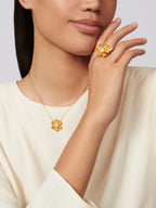 Bague Fleurs d'Hawaï