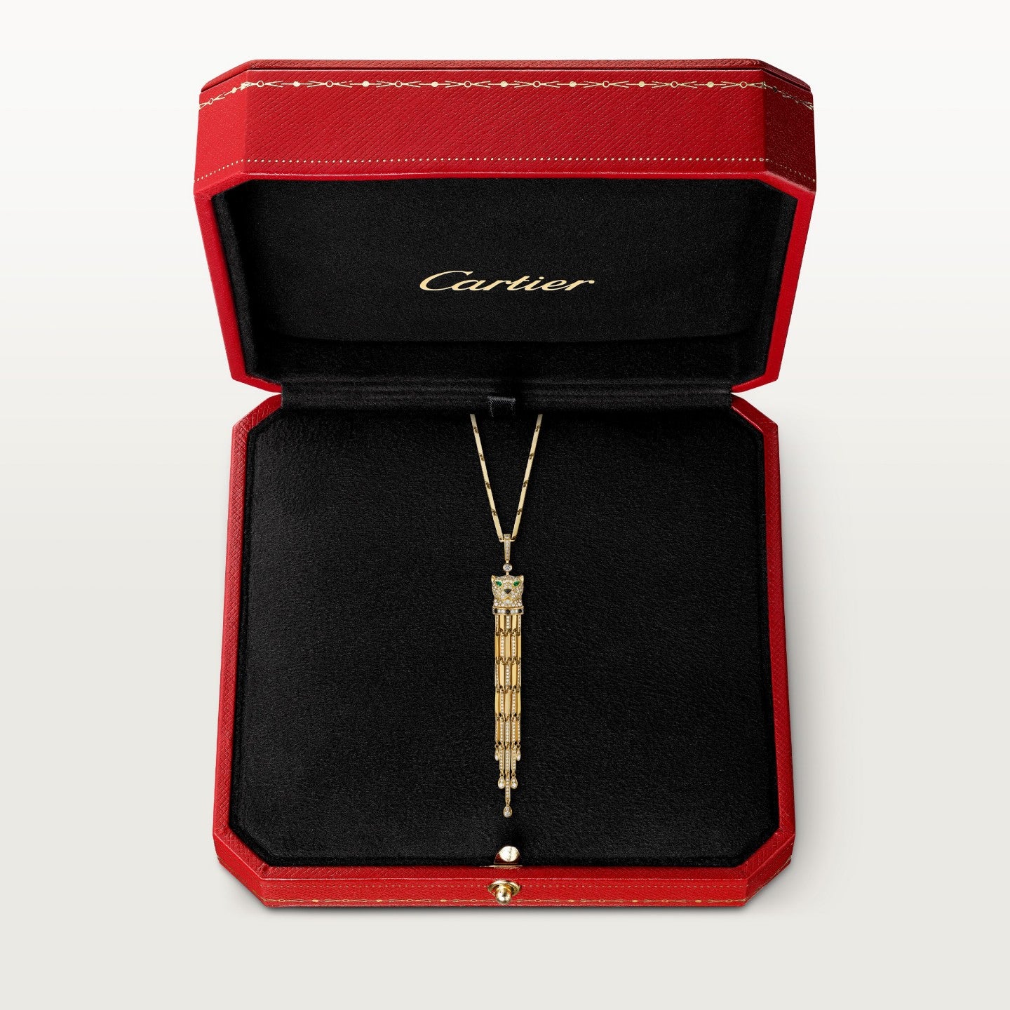 Sautoir Panthère de Cartier, pavé