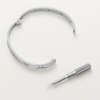 Bracelet LOVE, modèle classique, pavé, 10 diamants
