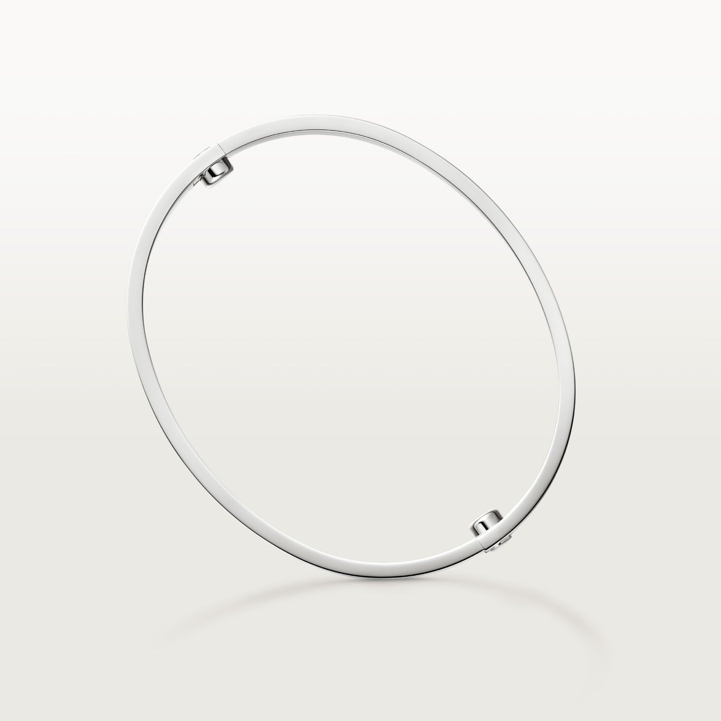 Bracelet LOVE, modèle classique, finition brossée, 4 diamants