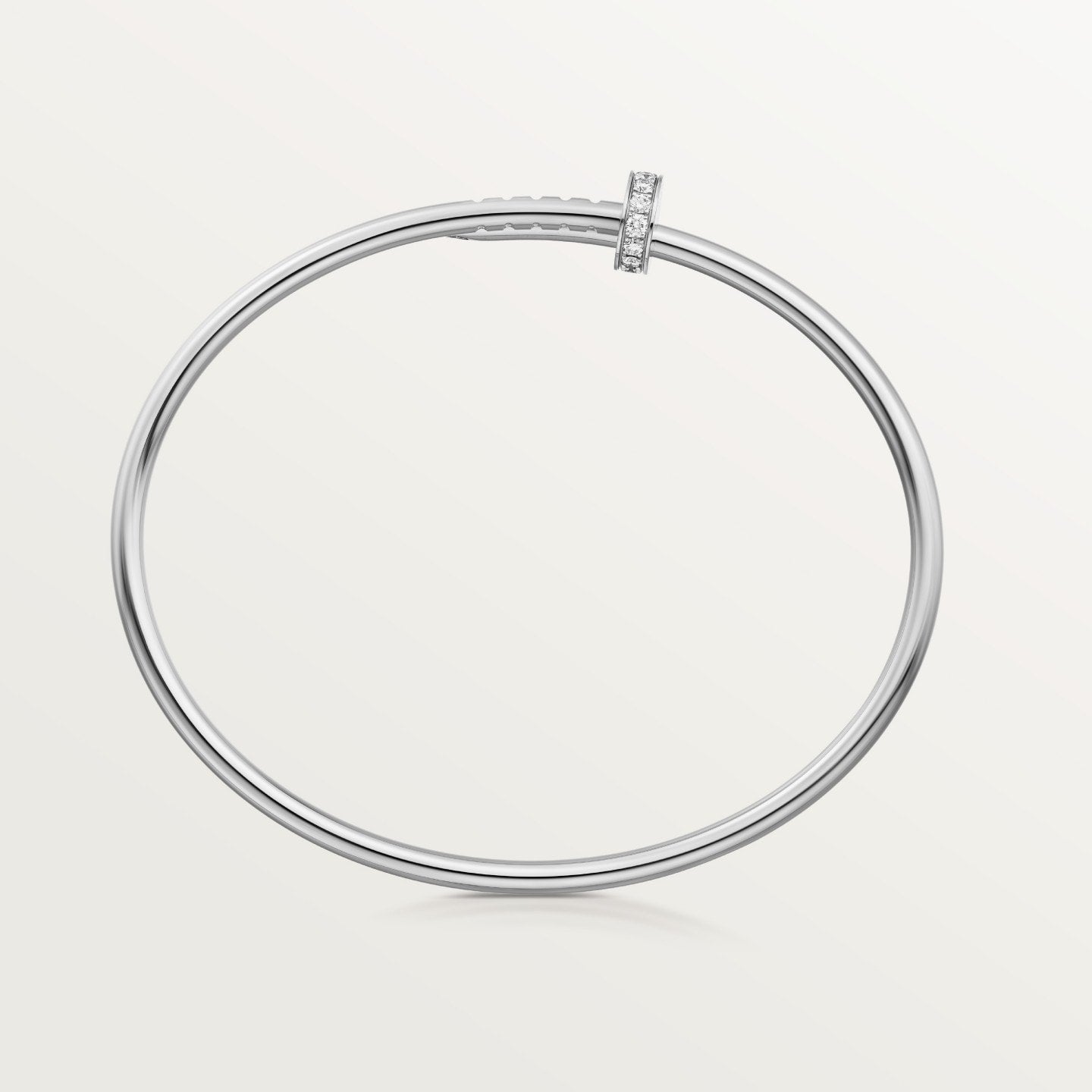 Bracelet Juste un Clou, petit modèle, diamants