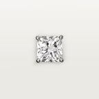 Puces d'oreilles 1895, 2 diamants taille coussin