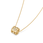 Pendentif Perlée trèfles