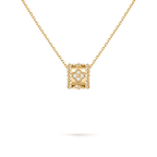 Pendentif Perlée trèfles